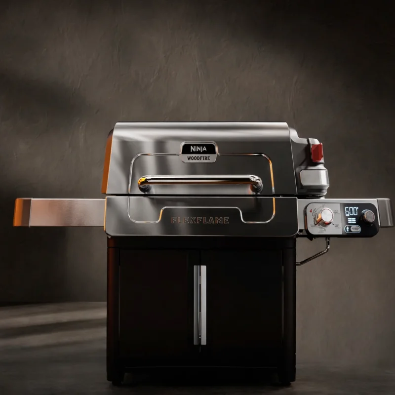 Ninja FlexFlame Gas BBQ And Outdoor Cooking System – Black And Stainless Steel