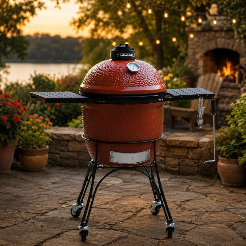 KAMADO JOE CLASSIC JOE CERAMIC BBQ + COVER