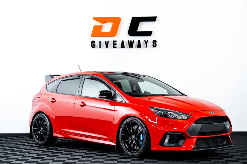 Win this Focus RS Red Edition & £3,000 or £28,000 Tax Free