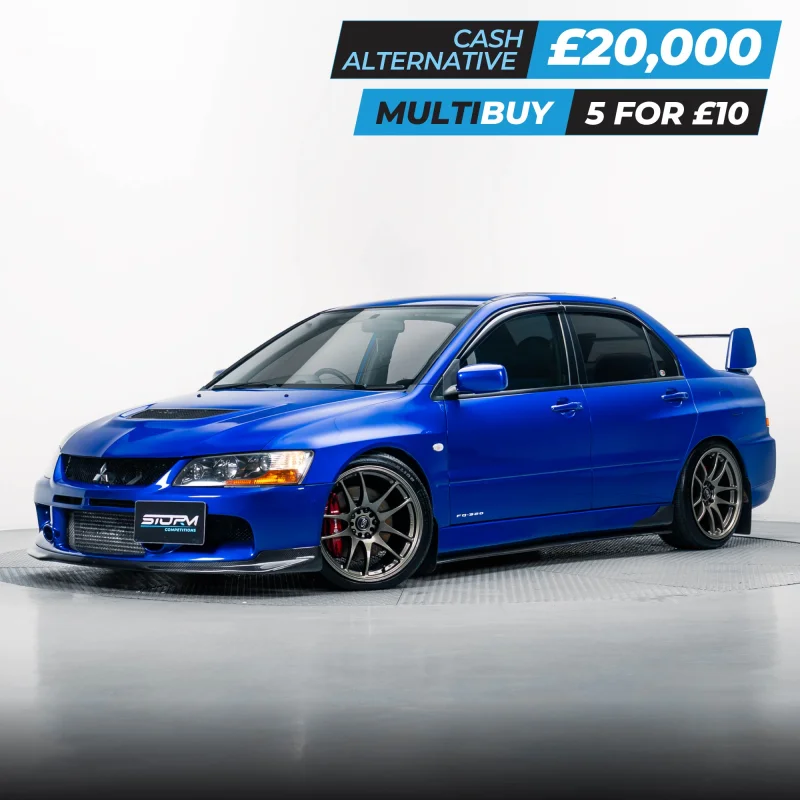 WIN THIS Ruri Blue Mitsubishi Lancer Evolution IX FQ320