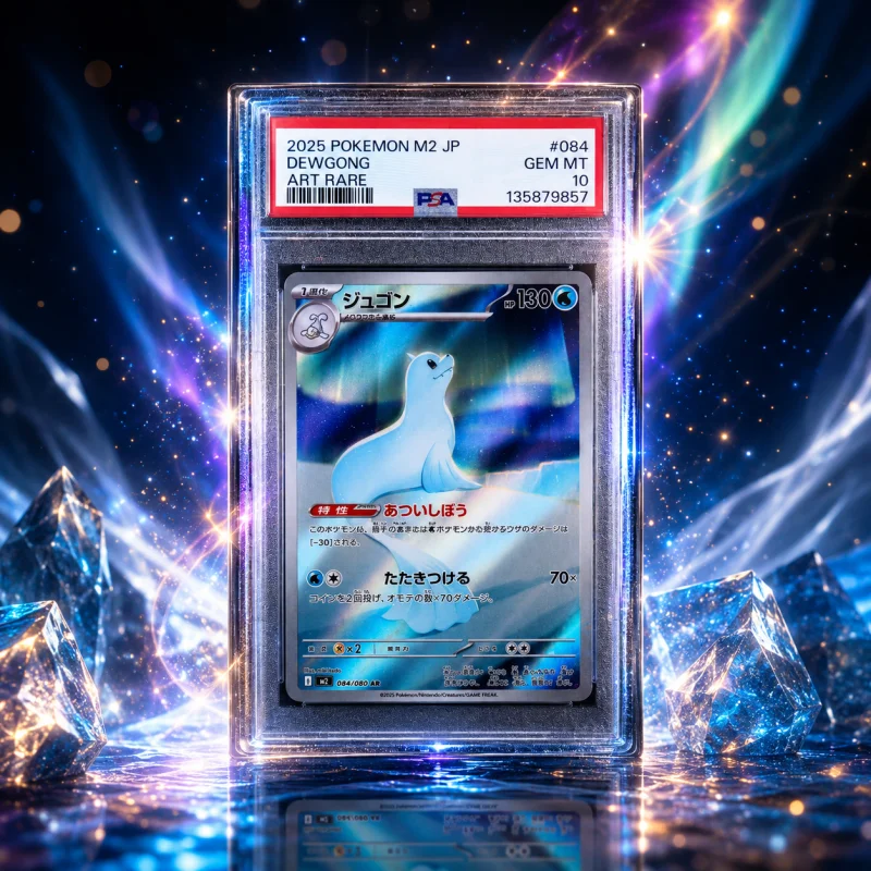 2025 POKEMON M2 JP DEWGONG ART RARE #084 GEM MT 10 JAPANESE CARD