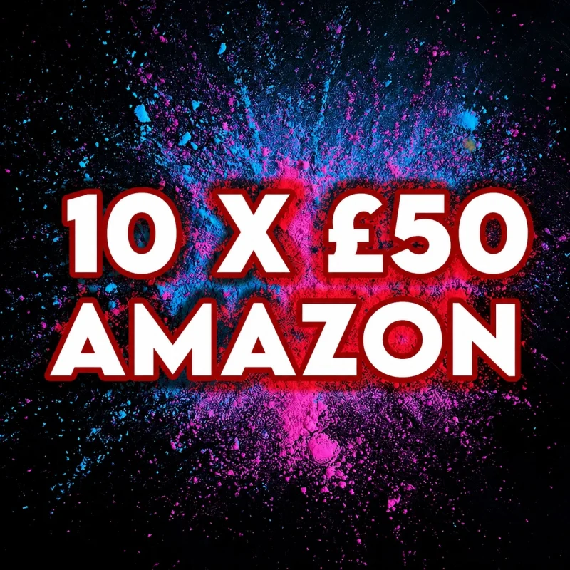 REFERRAL – 10 x Winners £50 Amazon Vouchers