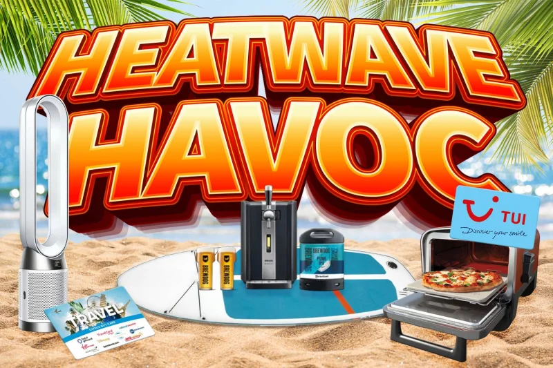 Heatwave Havoc - 31,000 Guaranteed Prizes