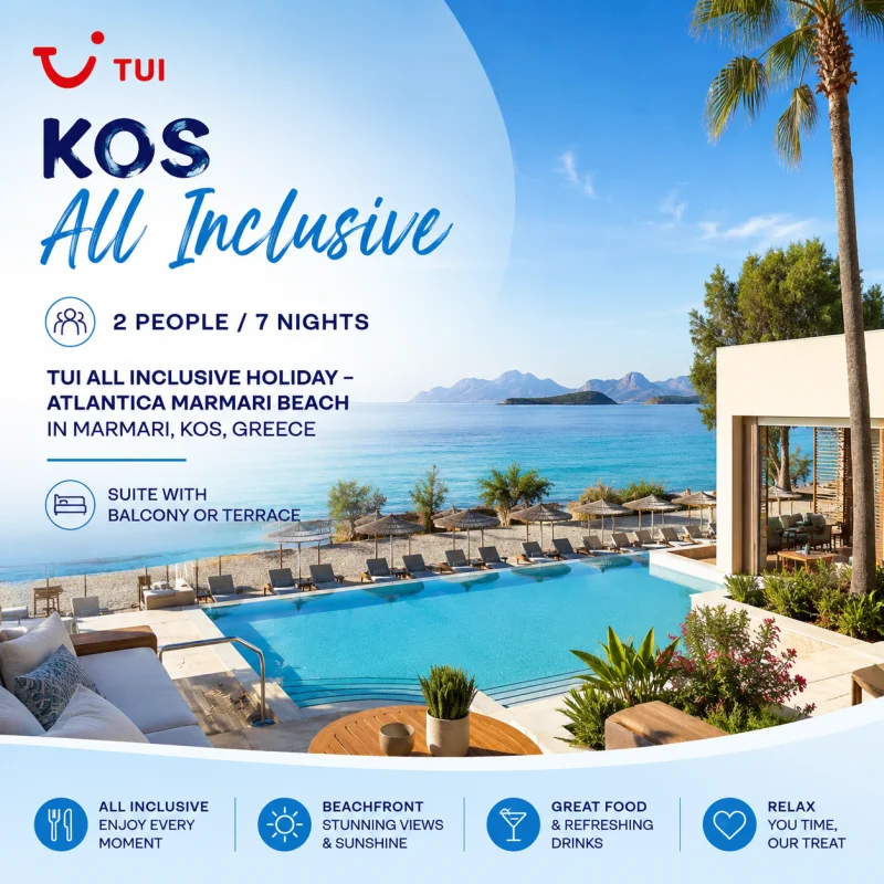 TUI ALL INCLUSIVE HOLIDAY MARMARI BEACH KOS