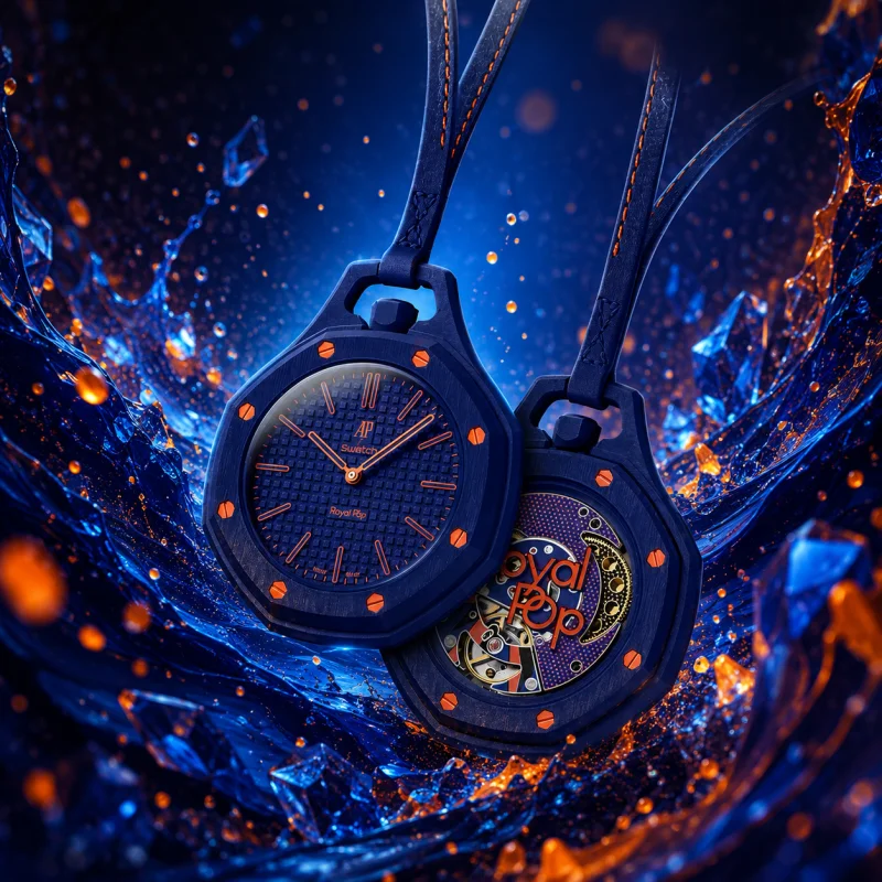 SWATCH X AUDEMARS PIGUET ROYAL POP ORENJI HACHI – BRAND NEW RELEASE