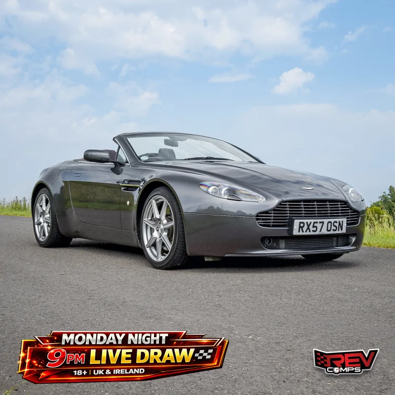 2008 Aston Martin V8 Vantage Roadster + £5000