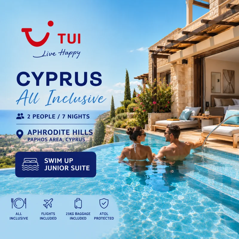 TUI ALL INC HOLIDAY SWIM UP SEA VIEW ROOM PAPHOS CYPRUS