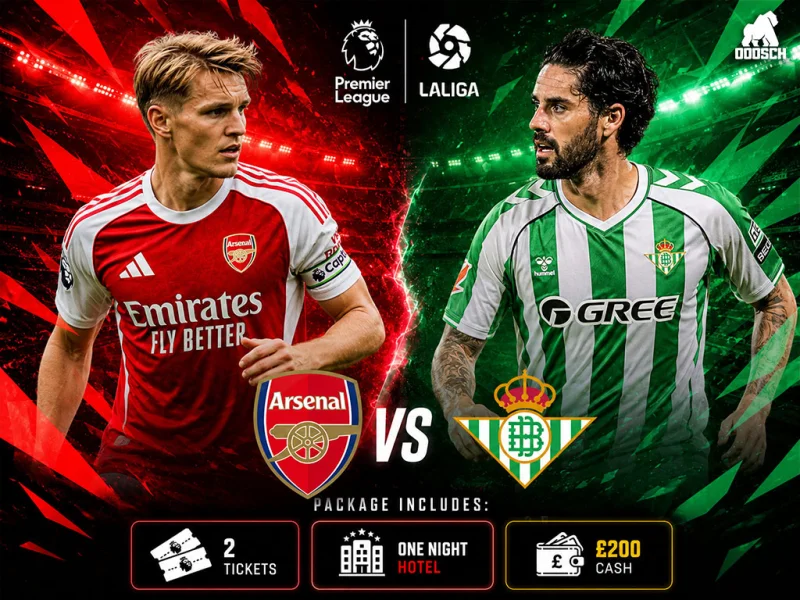 Arsenal v Real Betis in Dublin