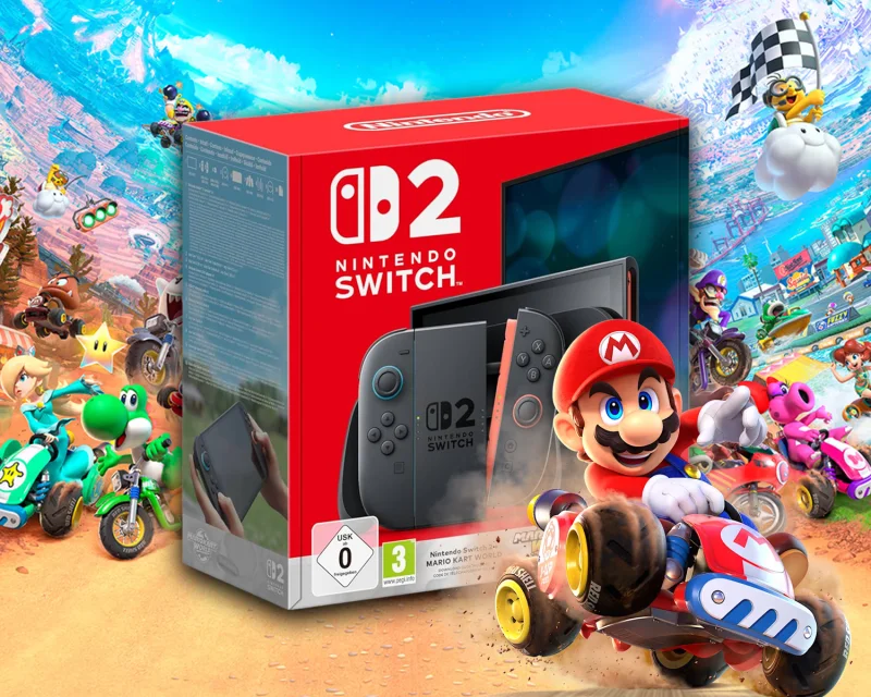 Win A Nintendo Switch 2 + Mario World!