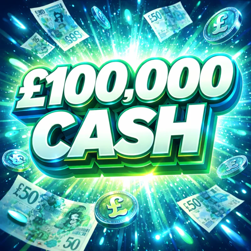 £100,000 CASH
