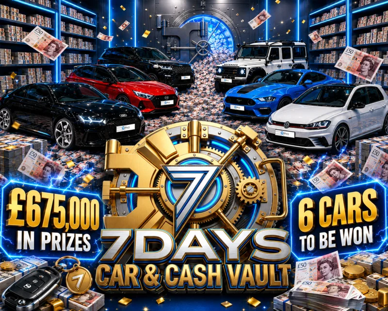 The 7days Car & Cash Vault #68!