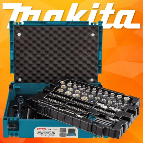 Makita 120 Piece Maintenance Kit with MAKPAC Case 23rd June 26