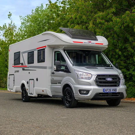 NEW AUTOMATIC Roller Team Zefiro 696 4 berth motorhome + £3,000 cash