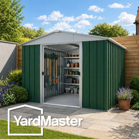 Yardmaster Emerald Metal Apex Shed 10 x 8ft 16th June 26