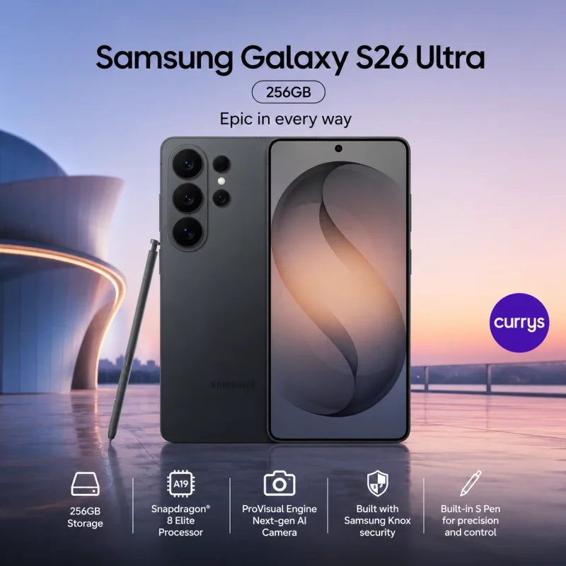SAMSUNG GALAXY S26 ULTRA – WINNERS CHOICE OF COLOUR