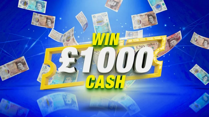 £1,000 Cash