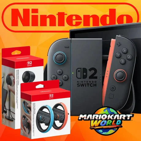 Nintendo Switch 2 + Mario Kart World + Camera Bundle 22nd May 26