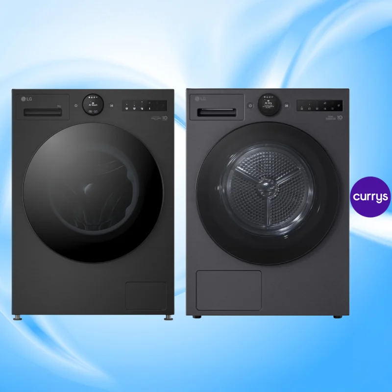 LG WASHER & DRYER A ENERGY BUNDLE