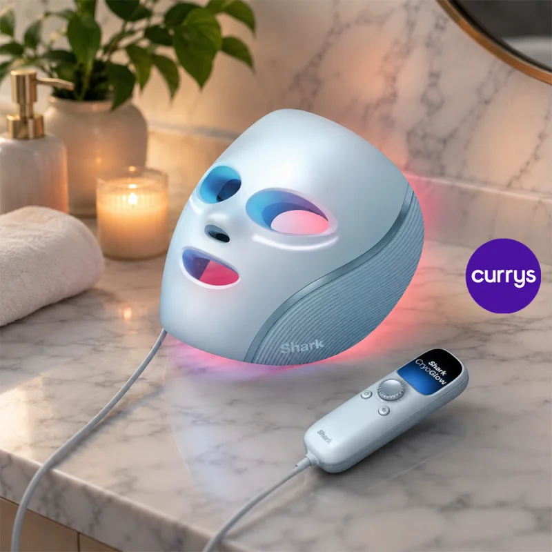 SHARK CRYOGLOW UNDER-EYE COOLING LED ANTI-AGEING & BLEMISH REPAIR MASK