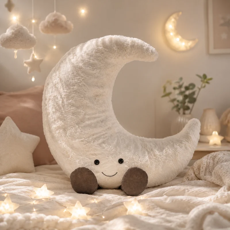 JELLYCAT GIGANTIC AMUSEABLE MOON 120CM SUPER-SOFT LUXURY PLUSH SOFT TOY