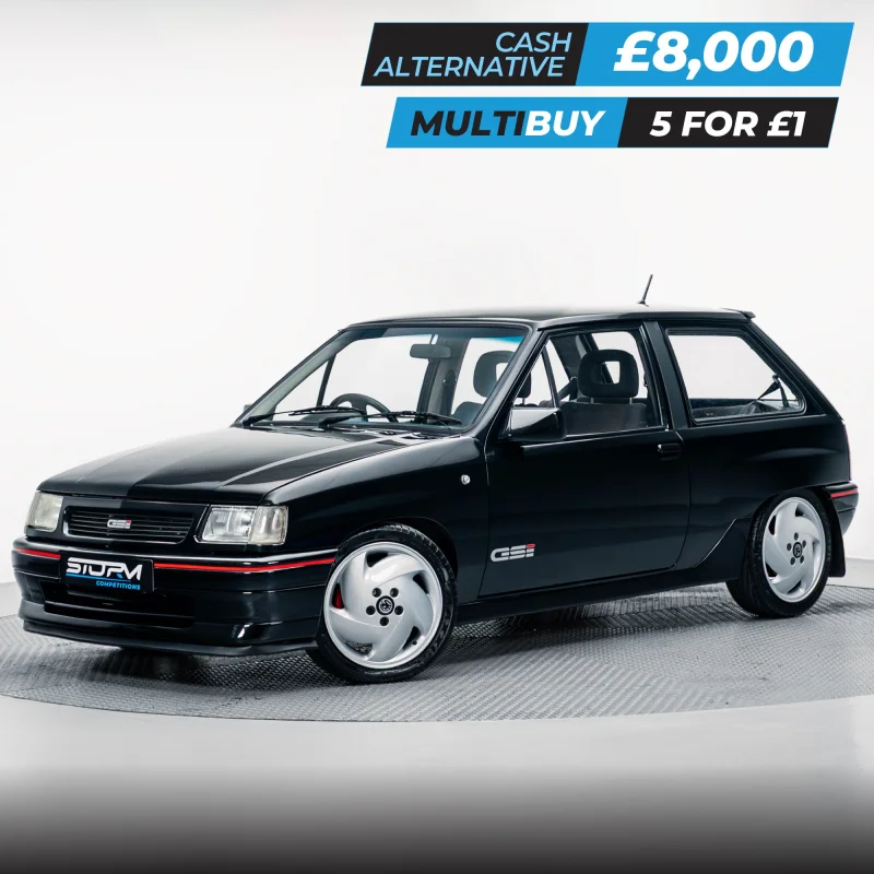 WIN THIS 1991 Vauxhall Nova C20XE GSI