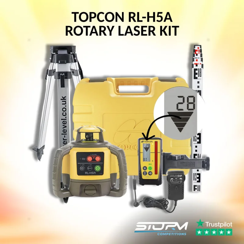 Topcon RL-H5A Rotary Laser Kit