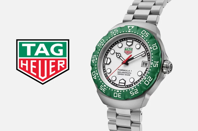 Win this TAG Heuer Formula 1 Solargraph 38mm White Dial Quartz Watch