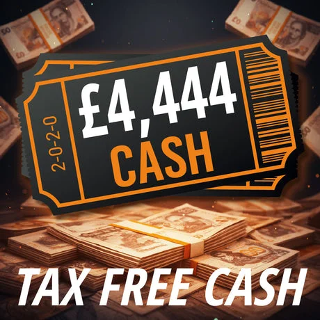 £4,444 cash 19th May 26