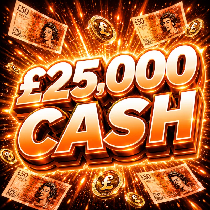 £25,000 CASH