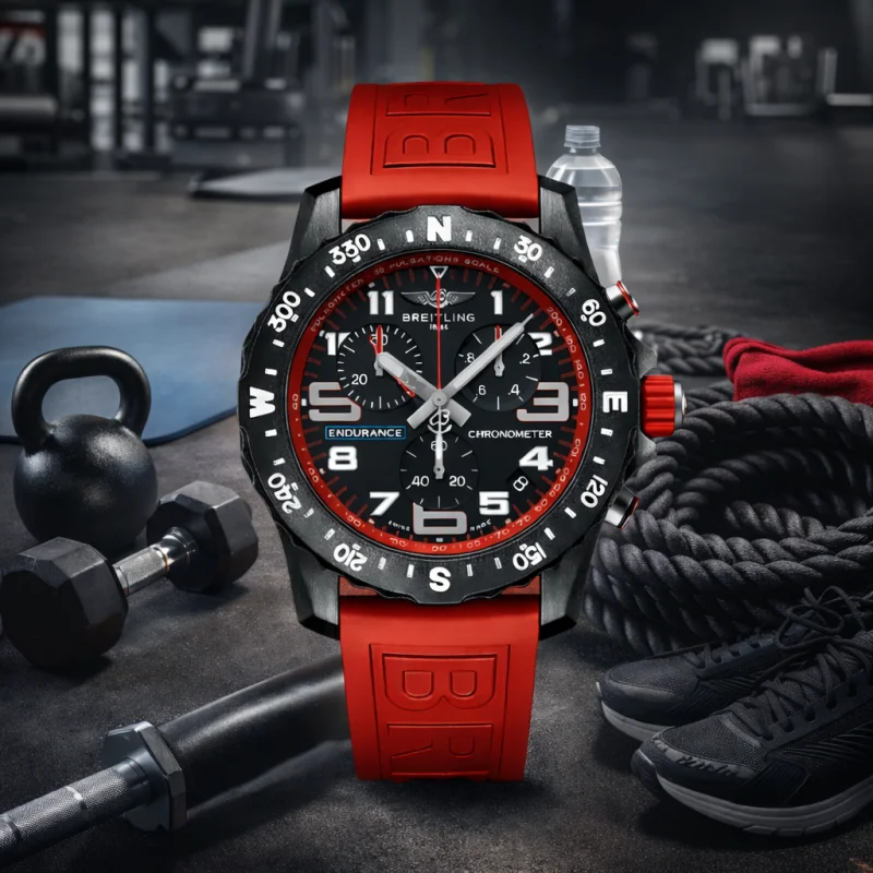 NEW Breitling Endurance Pro 44mm Red