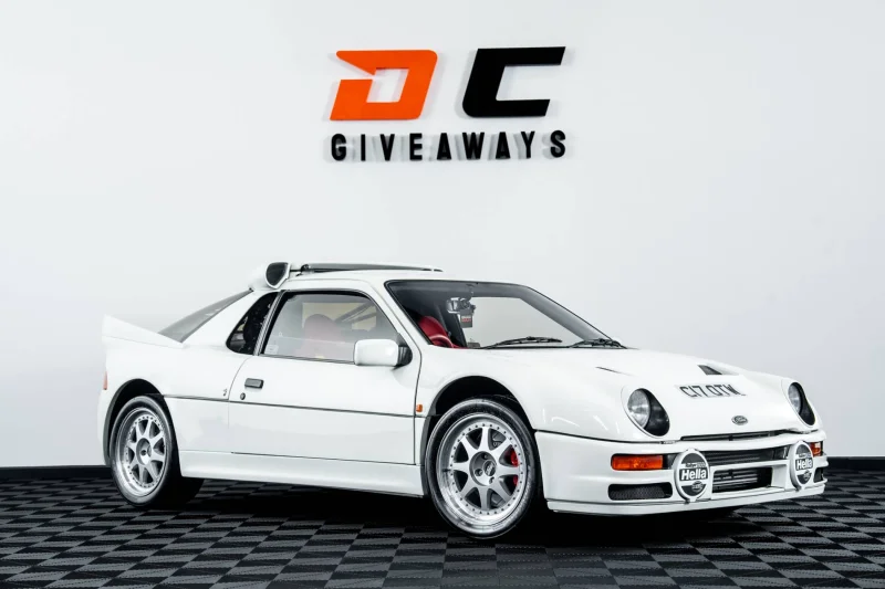 Win this Ford RS200 Evocation & £2,000 or £65,000 Tax Free