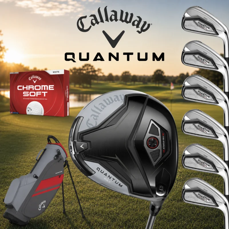 CALLAWAY QUANTUM MEGA GOLF BUNDLE