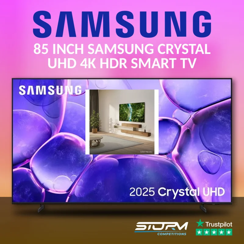 Win This HUGE 85″ SAMSUNG Crystal UHD 4K HDR Smart TV 2025 #8